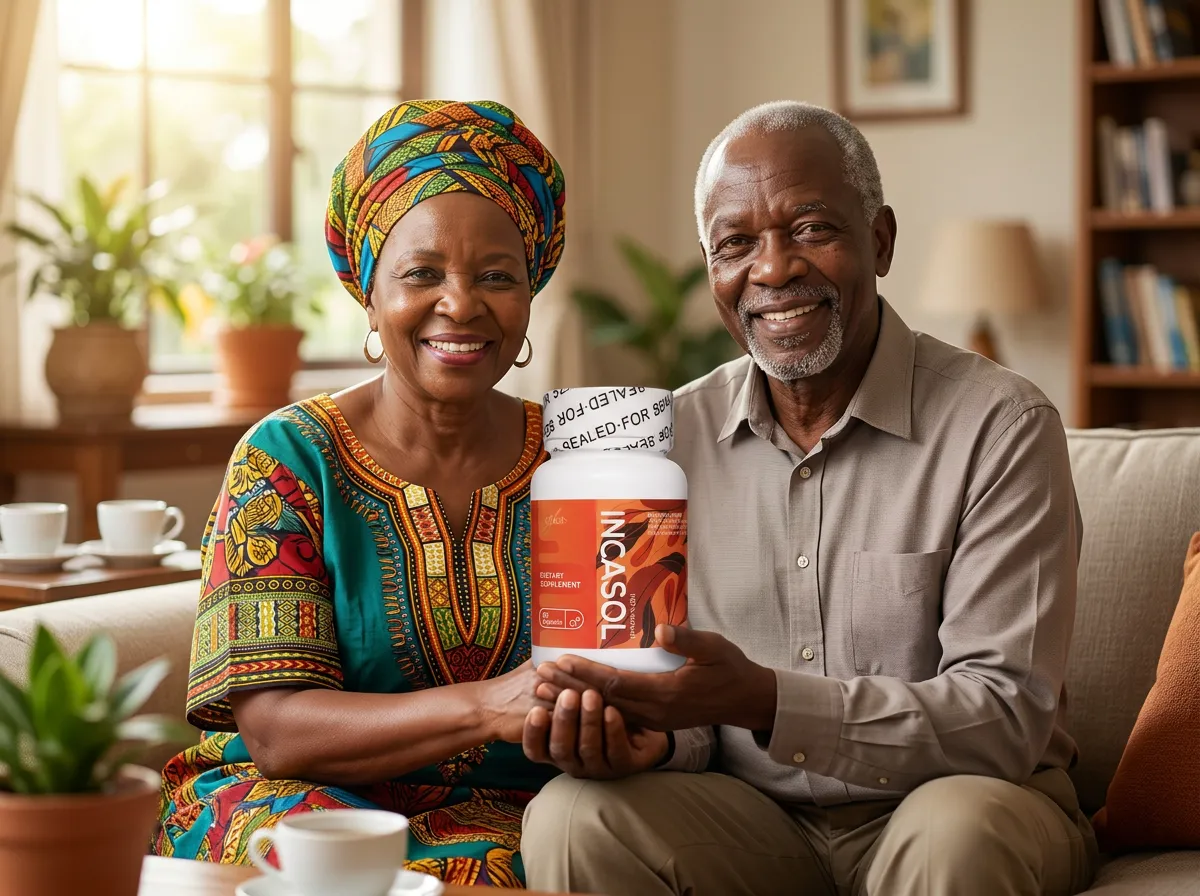 Kenyan couple enjoying a healthy, active lifestyle with Incasol