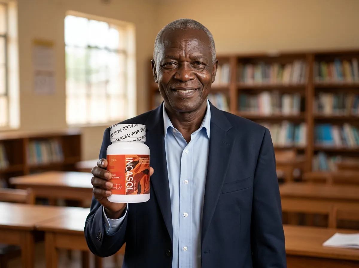 Kenyan professional staying healthy with natural blood pressure capsules in Kenya